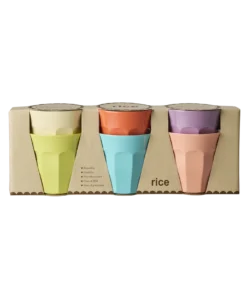RICE bekerset Glory Days, melemine, medium cup, giftpack, servies, glory days, rice, wonderzolder.nl