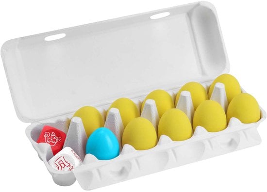 Haba Dancing Eggs, gezelschapsspel, familiespel, dancing eggs, haba, wonderzolder.nl