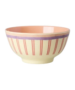 RICE kom Stripey love, melamine, kom medium, kom, gestreept, servies, stripey love, rice, wonderzolder.nl