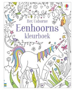 Eenhoorns kleurboek, het usborne eenhoornskleurboek, kleuren, eenhoorn, unicorn, tekenen, kleurboek, usborne, wonderzolder.nl