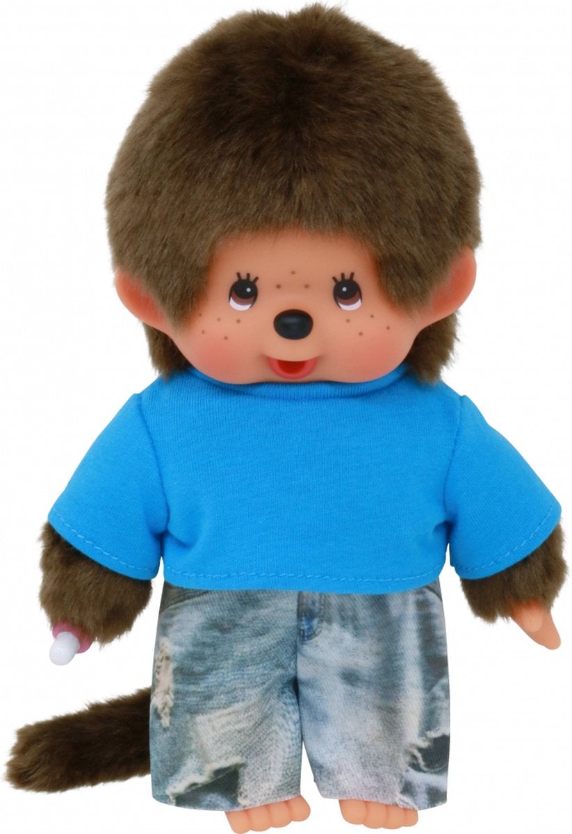 Monchhichi jongen street fashion, monchhichi, aapje, jongenspop, jongen, street fashion, wonderzolder.nl