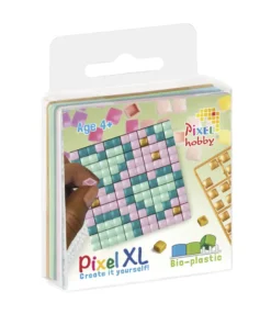 Pixelhobby magneet fun set hartje, hartje, magneet, diy, pixel, knutselen, creatief, pixelhobby, wonderzolder.nl