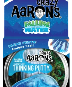 Crazy Aarons Putty Falling water, putty, kneedklei, slijm, falling water, waterval, blauw, knutselen, Crazy Aarons, wonderzolder.nl