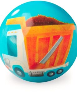 Crocodile Creek speelbal Bouwplaats, speelbal, bal, bouwplaats, voertuig, kiepwagen, crocodile creek, wonderzolder.nl