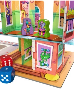 Haba Rhino Hero Super Battle, gezelschapsspel, familiespel, bouwspel, rhino, hero, super battle, kaartenhuis, haba, wonderzolder.nl