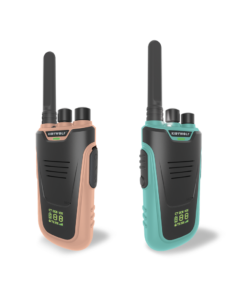 Kidytalk walkie talkie nude cyaan, walkie talkie, nude, cyaan, kidytalk, buitenspelen, avontuurlijk, educatief, kidywolf, wonderzolder.nl