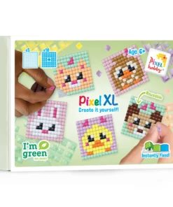 Pixelhobby Themabox Kawaii Huisdieren, Pixel XL, Pixelhobby, kawaii, huisdieren, knutselen, creatief speelgoed, wonderzolder.nl