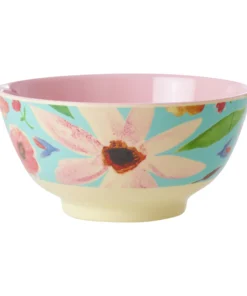 RICE kom Selma Flower, melamine, servies, kom, medium, selma flower, rice, wonderzolder.nl