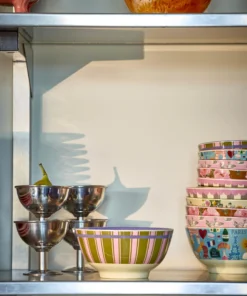 RICE kom Stripe Delight, melamine, kom, medium bowl, gestreept, streepjes, stripes delight, rice, wonderzolder.nl