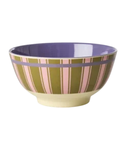 RICE kom Stripe Delight, melamine, kom, medium bowl, gestreept, streepjes, stripes delight, rice, wonderzolder.nl