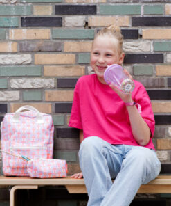 Engelpunt etui milkshake magic, etui, pencil case, milkshake, roze, paars, engel., engelpunt, wonderzolder.nl