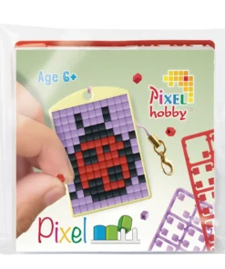 Pixelhobby Medaillon Lieveheersbeestje