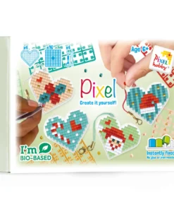 Pixelhobby Medaillonset Hartjes Themabox Kerst