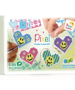 Pixelhobby Medaillonset Hartjes Themabox Smileys