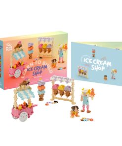 Plus Plus Learn to Build Ice Cream Shop