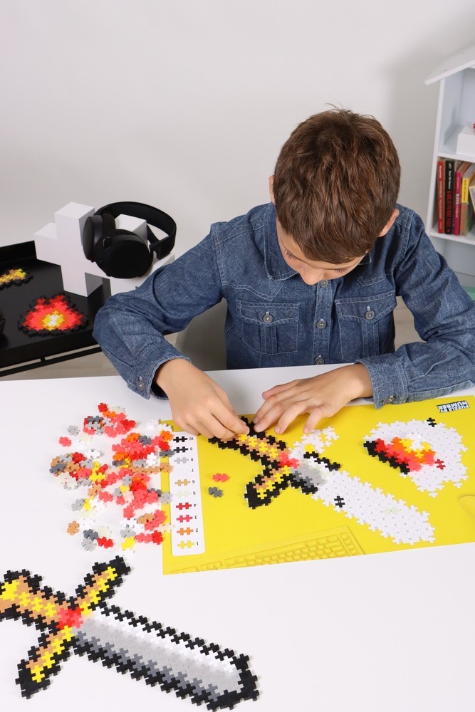 Plus-Plus Puzzle by Number Adventure