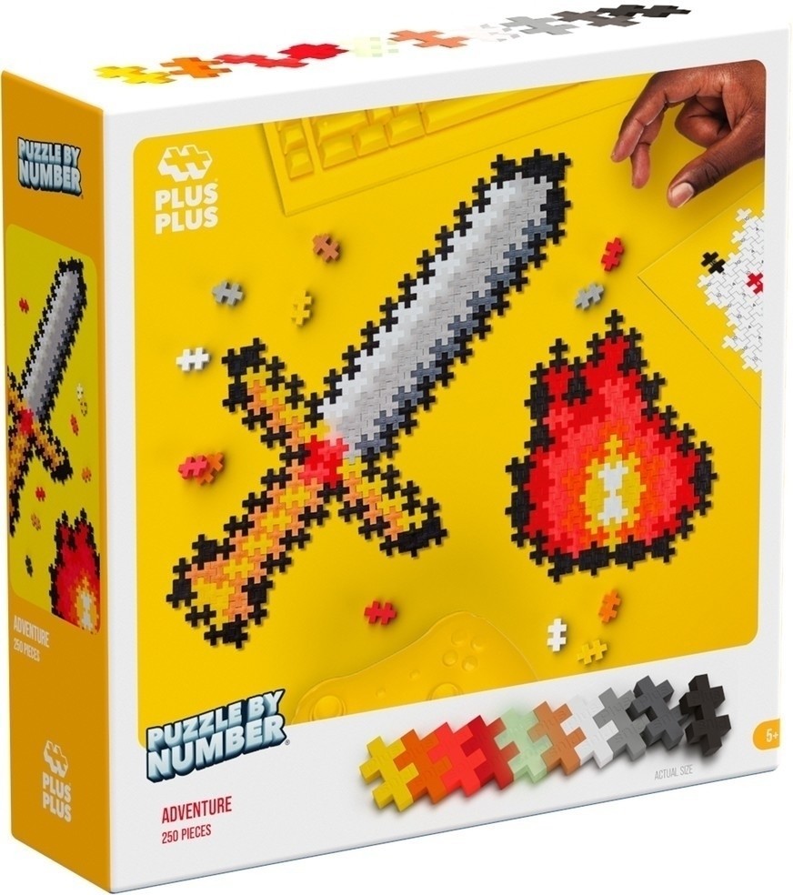 Plus-Plus Puzzle by Number Adventure
