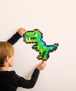 Plus-Plus Puzzle by number T-Rex