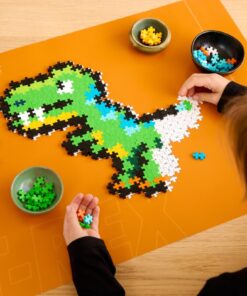 Plus-Plus Puzzle by number T-Rex