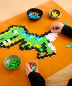 Plus-Plus Puzzle by number T-Rex