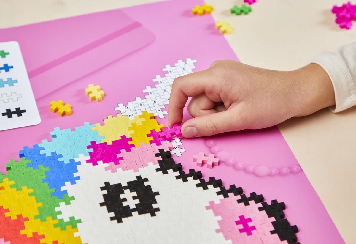 Plus-Plus Puzzle By Number Unicorn