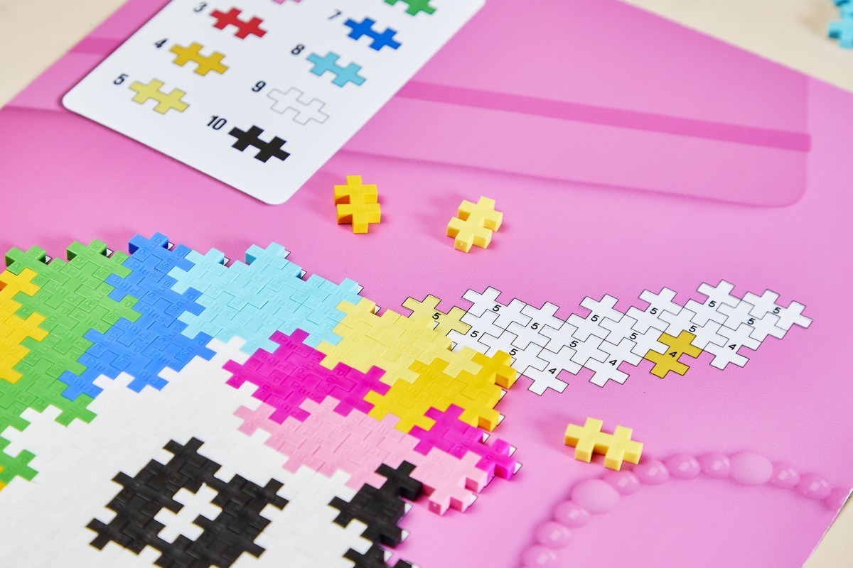 Plus-Plus Puzzle By Number Unicorn