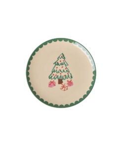 RICE Cake Plate Gifted Tree