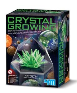 4m groeikristal groen complete set om zelf te kweken