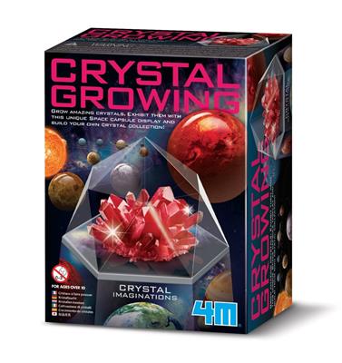 4m groeikristal rood set om zelf te laten groeien