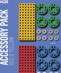 Plus-Plus Accessory pack Yellow Red