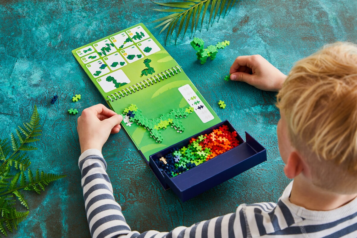 Plus-Plus Activity Pad Dinosaurs