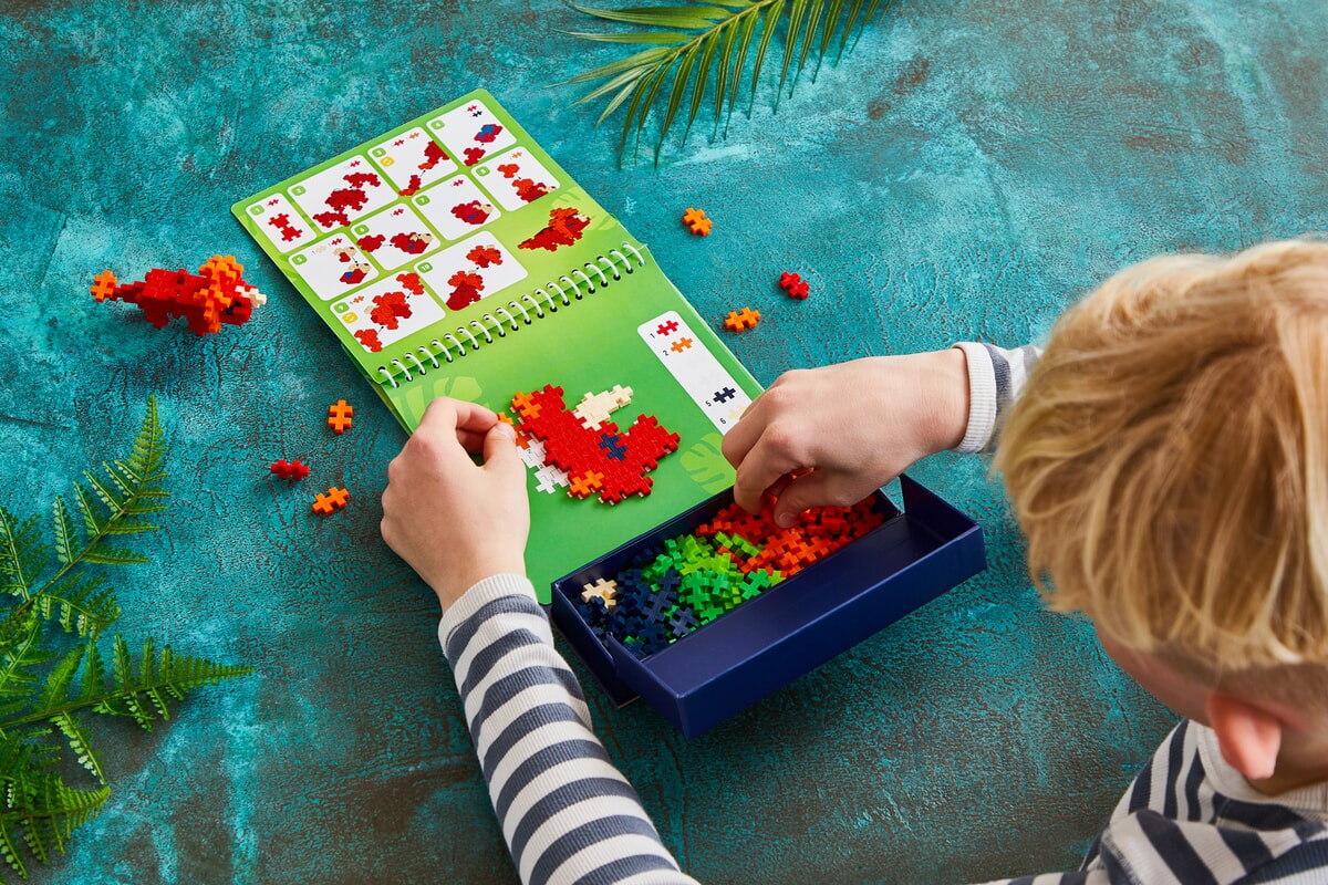 Plus-Plus Activity Pad Dinosaurs