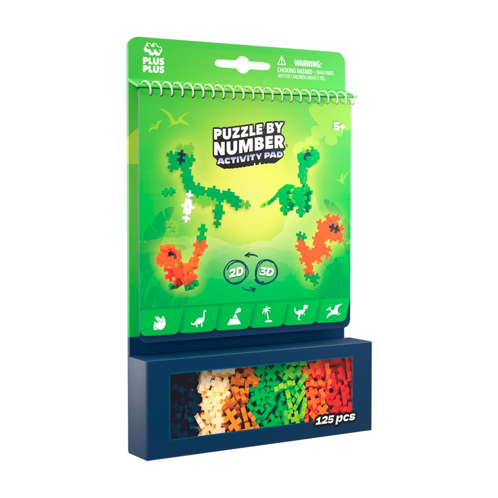 Plus-Plus Activity Pad Dinosaurs