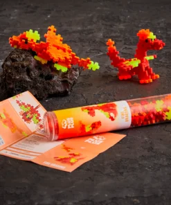 Plus Plus Fire Dragons 100 stukjes in een tube