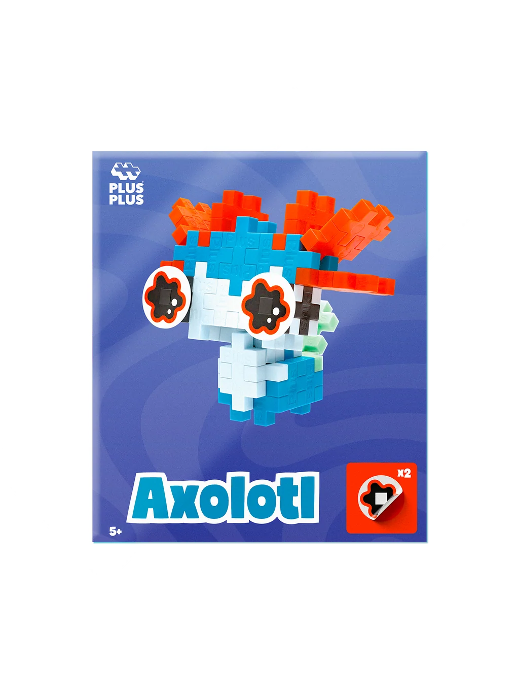 Plus Plus Packet Axolotl met 39 stukjes