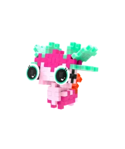 Plus Plus Pet Packet Axolotl pink