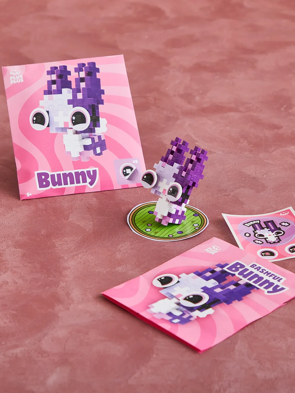 Plus Plus Pet Packet Bunny klein bouwpakketje