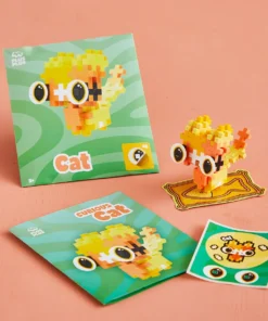 Plus Plus Pet Packet Cat met 39 steentjes