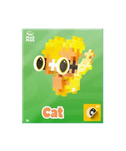 Plus Plus Pet Packet Cat met 39 steentjes