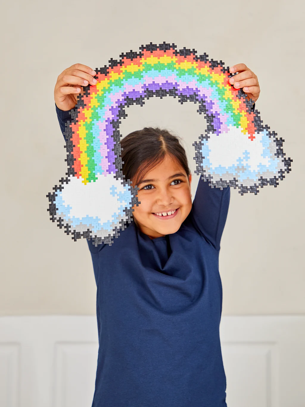 Plus Plus Puzzle by Number Rainbow set van 500 stukjes