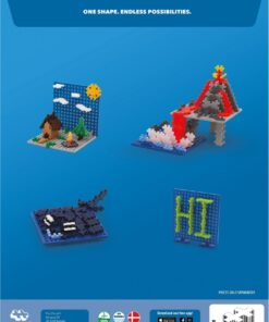 Plus-Plus Baseplate Duo Blue Grey
