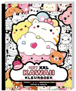 XXL kawaii kleurboek